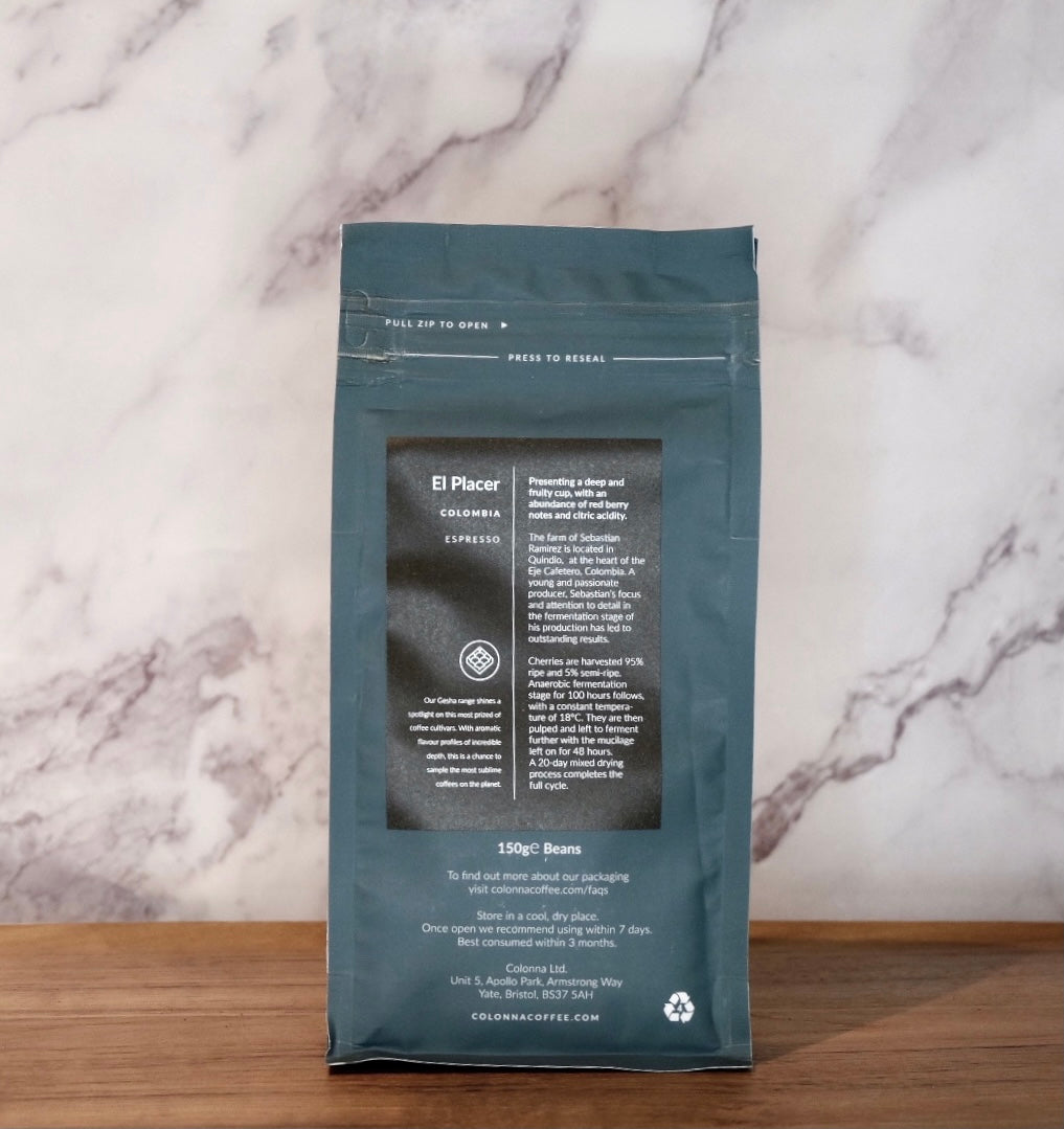 Coffee Beans "Gesha" (Colombia) - Roasted by Colonna