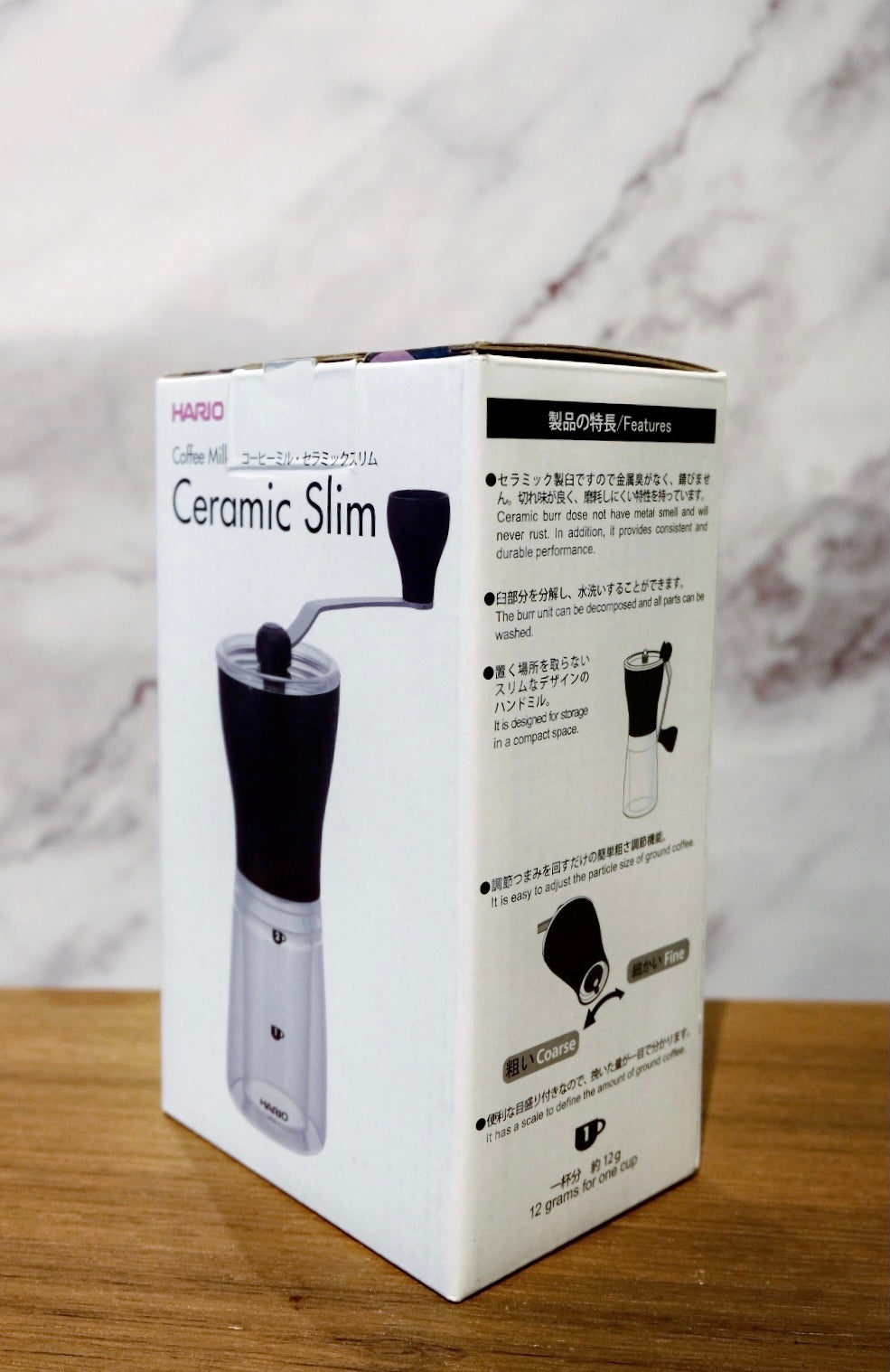Hario Ceramic Slim - Moulin à café de precision